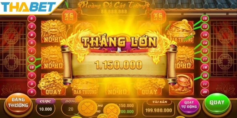 Chơi nổ hũ tại THABET dễ dàng 