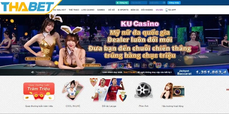 Link an toàn đăng nhập THABET