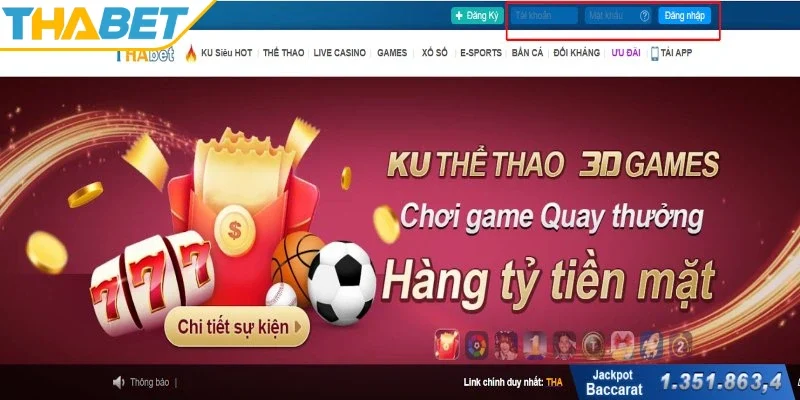 Quy trình đăng nhập THA đơn giản