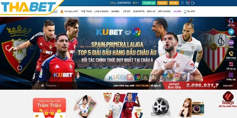 Đôi nét về nhà cái THABET
